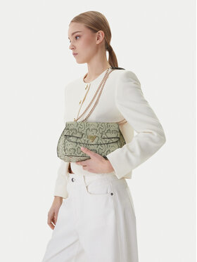 Guess Guess Дамска чанта Serenova HWKG80 91210 Зелен