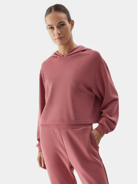 4F 4F Суитшърт 4FAW23TSWSF702 Червен Regular Fit
