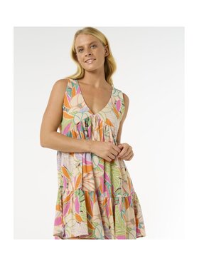Rip Curl Rip Curl Sukienka letnia Cala Vadella Cover Up Kolorowy Relaxed Fit