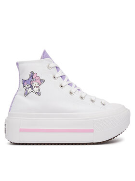 Converse Converse Teniși Chuck Taylor All Star Lift Double Stack A21835C Alb