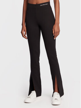 Calvin Klein Jeans Calvin Klein Jeans Teplákové kalhoty J20J219746 Černá Slim Fit