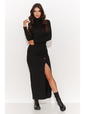 Numinou Numinou Sukienka codzienna NU450 Czarny Classic Fit