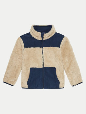 ZigZag ZigZag Džemperis Dotson Teddy Fleece Z243020 Smėlio Regular Fit
