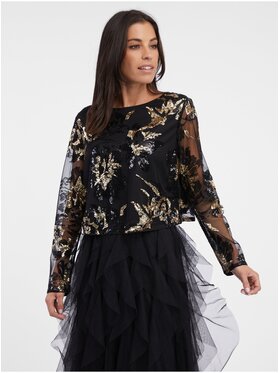 Orsay Orsay Bluzka 630051660000__38 Czarny Regular Fit