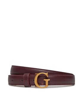 Guess Guess Pasek Damski Masie (VA) Belts BW9079 P4120 Bordowy