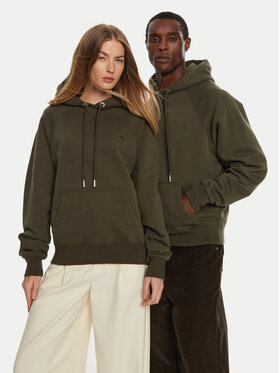 AMI PARIS AMI PARIS Mikina USW240 JE0091 Khaki Regular Fit