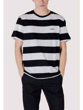 BOSS BOSS T-shirt TalesStripe 10252438 01 Nero Casual Fit