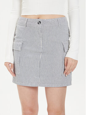 Gina Tricot Gina Tricot Φούστα pencil 21988 Σκούρο μπλε Slim Fit