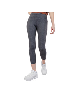 Skechers Skechers Legginsy Skechers Go Walk High Waisted 7/8 Legging Szary Slim Fit