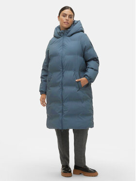 Vero Moda Curve Vero Moda Curve Zimní bunda 10297285 Modrá Regular Fit
