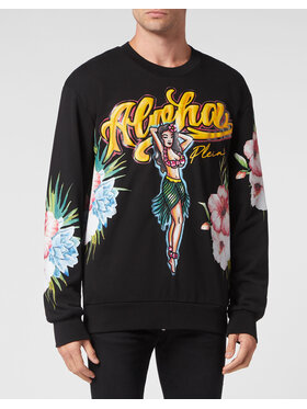 PHILIPP PLEIN PHILIPP PLEIN Bluza 2507 Czarny Regular Fit