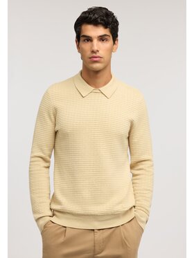 Trussardi Trussardi Cardigan M0128000110N006 Crema Regular Fit