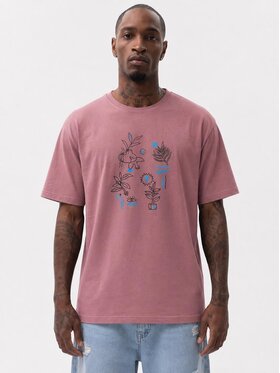 MyStars MyStars T-Shirt Les Plante 132426 Różowy Regular Fit