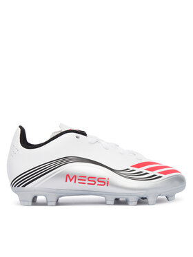 adidas adidas Futbalové topánky F50 Messi Club JP7457 Biela