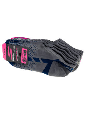 Skechers Skechers Skarpety Niskie Męskie Skechers 3pk Womens Non Terry Low Cut Kolorowy