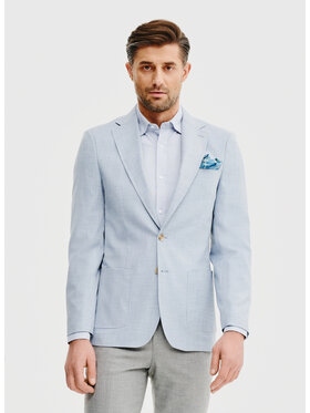 Pako Lorente Pako Lorente Marynarka P25SF-3X-001 Błękitny Slim Fit