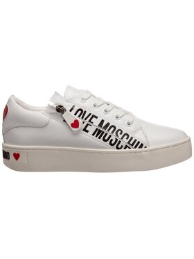 MOSCHINO MOSCHINO Sneakersy JA15093G1CIA0100 Biały