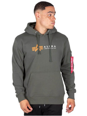 Alpha Industries Alpha Industries Mikina AI.118331-142-L Kaki Regular Fit