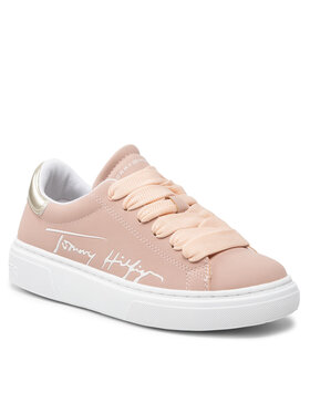 Tommy Hilfiger Tommy Hilfiger Sneakers Low Cut Lace-Up Sneaker T3A4-32149-0315 S Rosa
