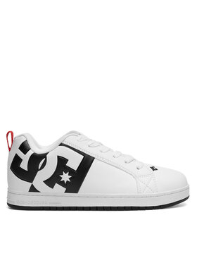 DC Shoes DC Shoes Sneakersy COURT GRAFFIK SQ ADYS100442-WLK Biela