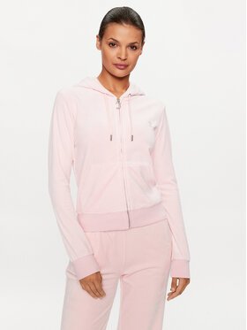 Juicy Couture Juicy Couture Суитшърт Robertson JCCA221006 Розов Regular Fit