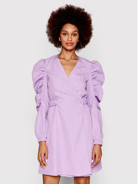 Selected Femme Selected Femme Koktélruha Kitty Tanka 16084985 Lila Regular Fit