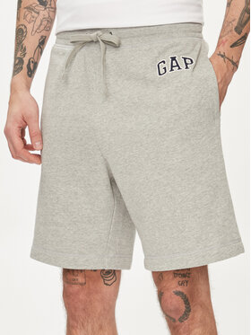 Gap Gap Sportske kratke hlače 787059-00 Siva Regular Fit
