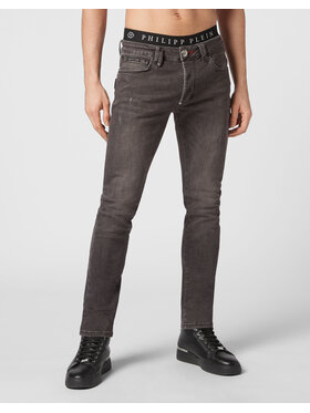 PHILIPP PLEIN PHILIPP PLEIN Jeansy 2015 Szary Straight Leg