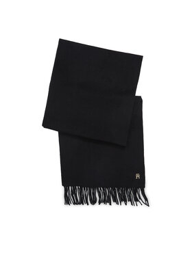 Tommy Hilfiger Tommy Hilfiger Šál Cashmere Chic Woven Scarf AW0AW15344 Čierna