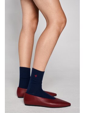 B SIDES B SIDES Skarpety długie MERINO UNISEX Granatowy