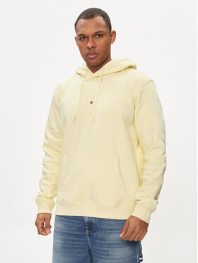Tommy Jeans Tommy Jeans Суитшърт Linear Logo DM0DM17985 Жълт Regular Fit