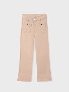 Mayoral Mayoral Штани з тканини 7.504 Бежевий Regular Fit