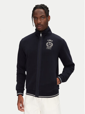 La Martina La Martina Sweatshirt Athos MAF001 FP581 Dunkelblau Regular Fit