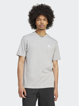 adidas adidas T-Shirt Trefoil Essentials IR9692 Γκρι Regular Fit
