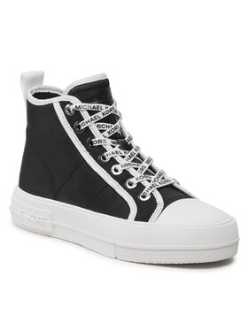 MICHAEL Michael Kors MICHAEL Michael Kors Plátěnky Evy High Top 43S3EYFE6D Černá