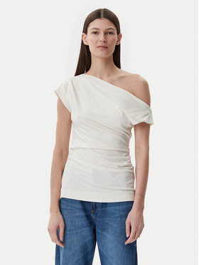 BOSS BOSS Блузка Etrima2 50540862 Бежевий Slim Fit