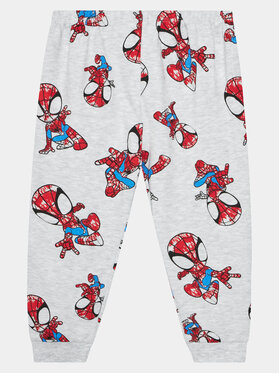 OVS Pižama SPIDER-MAN 1895480 Siva Regular Fit