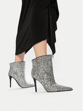 Steve Madden Steve Madden Škornji Sentinel-R SM11003450 Srebrna