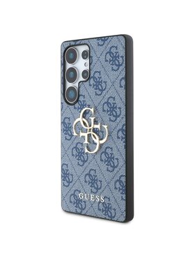 Guess Guess Etui na telefon Big 4G Logo Classic Logo Niebieski