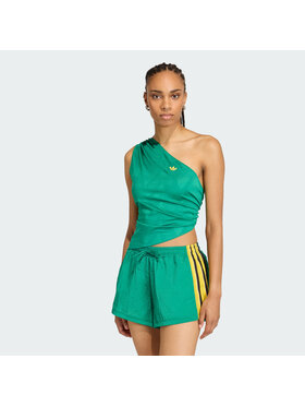 adidas adidas Top 159109 Zielony Slim Fit