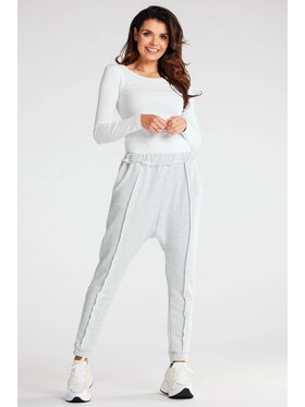 Infinite You Infinite You Dámské kalhoty M274 Šedá Basic Fit