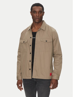 HUGO HUGO Giacca di jeans Enalu 50468744 Marrone Oversize