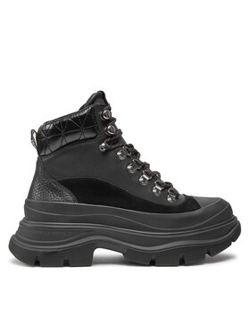 KARL LAGERFELD KARL LAGERFELD Bokacsizma KL42955 Fekete