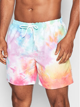 Mr. GUGU & Miss GO Mr. GUGU & Miss GO Szorty kąpielowe Tie Dye Kolorowy Regular Fit