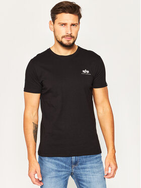 Alpha Industries Alpha Industries T-Shirt Basic 188505 Μαύρο Regular Fit