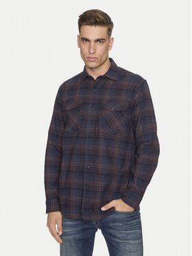 REPLAY Replay Koszula M4067A.000.52714 Granatowy Regular Fit