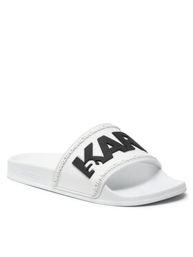 KARL LAGERFELD KARL LAGERFELD Šľapky KL80904 Biela