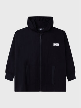 DKNY DKNY Суитшърт D35S59 M Черен Relaxed Fit