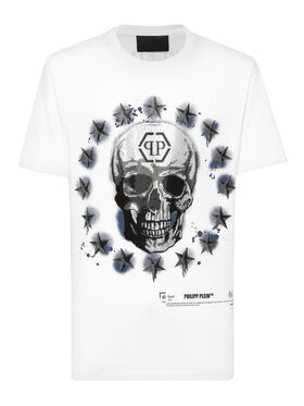 PHILIPP PLEIN PHILIPP PLEIN T-shirt 23603 Bianco Regular Fit