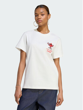 adidas adidas T-Shirt 165630 Biały Regular Fit